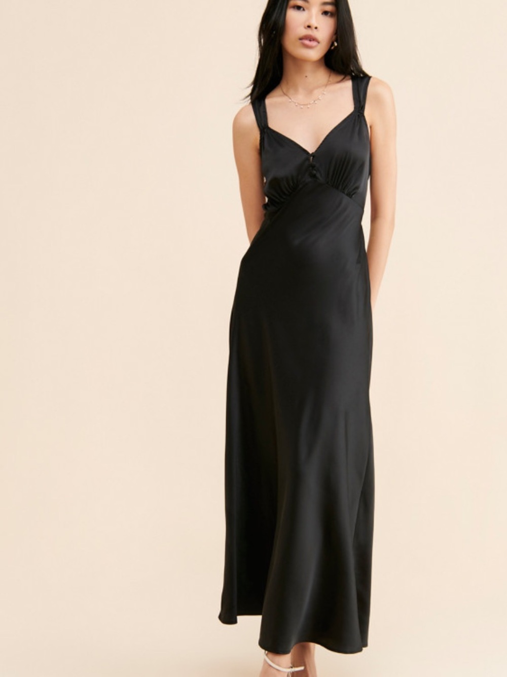 Lioness Practical Magic Black Maxi Dress